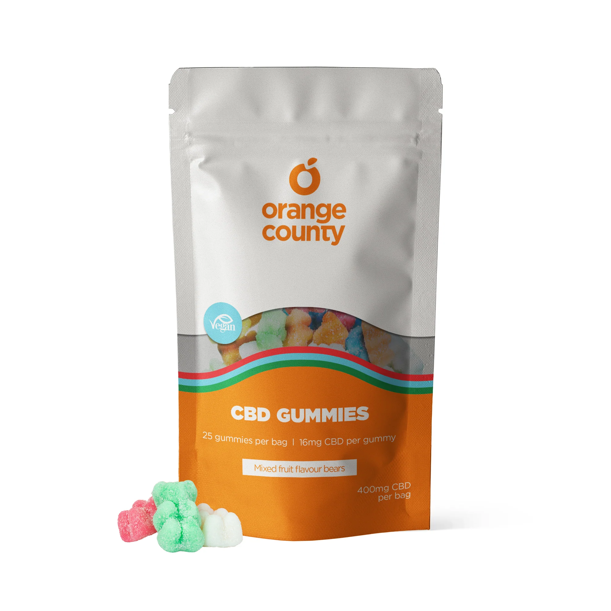Orange County CBD Gummies 400mg