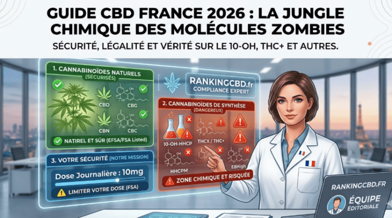 Danger Molécules CBD Synthèse (10-OH, THC+, HHCPM)