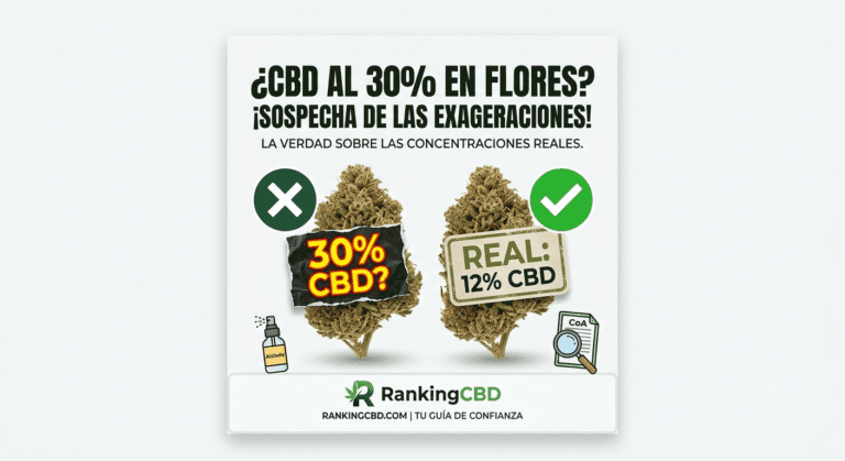 ¿Flores de CBD al 30%? La verdad sobre las concentraciones reales y por qué deberías sospechar en 2026