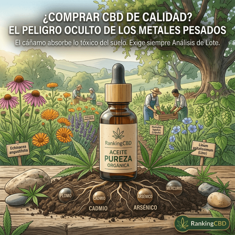 Comprar CBD de Calidad : El Peligro de los Metales Pesados