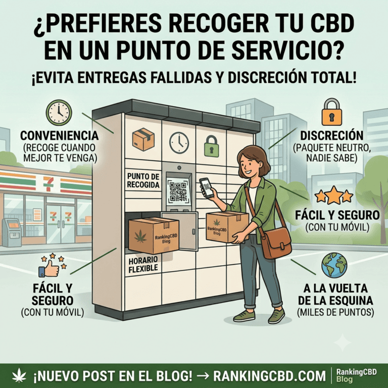 ¿Qué Empresas de CBD Envían a Punto de Recogida?