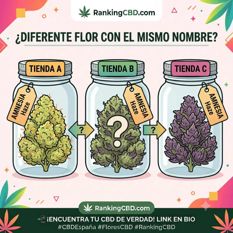 El Caos de los Nombres de Flores CBD: ¿Por qué cambian según la tienda?